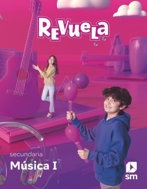Portada del producto:  DA. Música I. Secundaria. Revuela