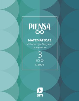 Portada del producto:  DA. Piensa Infinito. Metodología Singapur. 3 Secundaria
