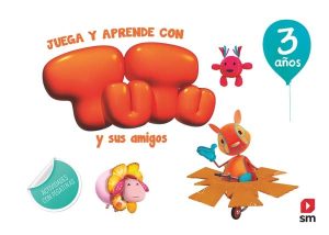 Portada del producto:  Juega y aprende con Tutu y sus amigos. 3 años