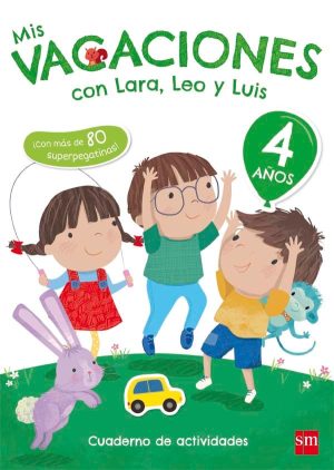 Portada del producto:  Mis vacaciones con Lara, Leo y Luis. 4 años