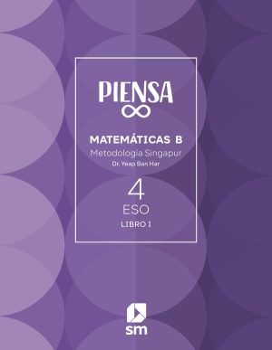 Portada del producto:  DA. Piensa Infinito. Metodología Singapur. 4 Secundaria