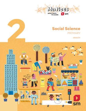 Portada del producto:  DA. Social Science. 2 Primary. Matices. Aragón