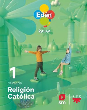 Portada del producto:  DA. Religión católica. 1 primaria. Edén. Revuela