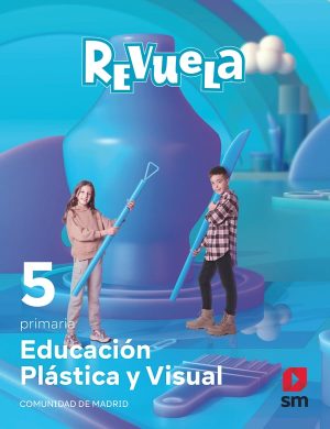 Portada del producto:  DA. Educación Plástica y Visual. 5 Primaria. Revuela