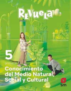 Portada del producto:  DA. Conocimiento del Medio Natural, Social y Cultural. 5 Primaria. Revuela