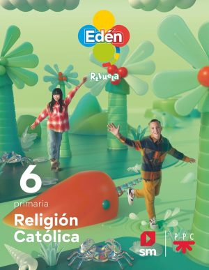 Portada del producto:  DA. Religión católica. 6 Primaria. Edén. Revuela