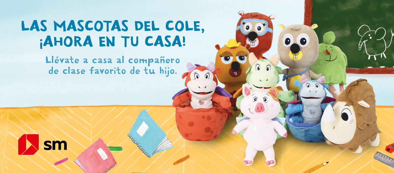 Las mascotas del cole, ¡ahora en tu casa!