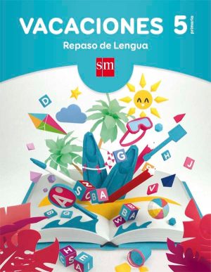 Portada del producto:  Vacaciones: repaso de Lengua. 5 Educación Primaria