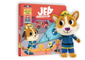 Portada del producto:  Lot Jep vol ser bomber. Llibre + nino