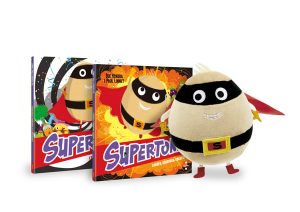 Portada del producto:  Lot Supertona: «Supertona i el carnaval catastròfic» i «Correu, verdures, correu!» + nino