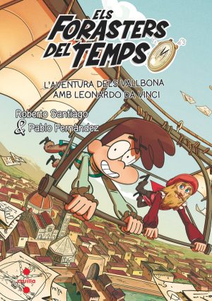 Portada del producto:  Els Forasters del Temps 17: L’aventura dels Vallbona amb Leonardo da Vinci