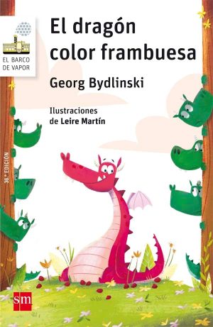 Portada del producto:  El dragón color frambuesa