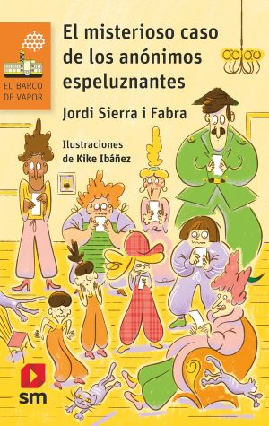 Portada del producto:  El misterioso caso de los anónimos espeluznantes