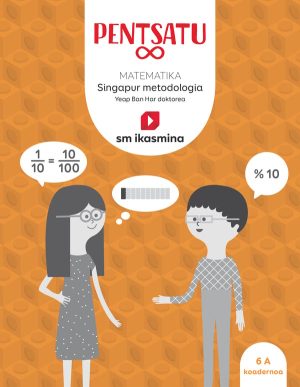 Portada del producto:  Koadernoa. Pentsatu infinitu. Matematika. Singapur metodología. Lehen Hezkuntza, 6. Koadernoa