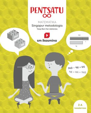 Portada del producto:  Pentsatu infinito. Matematika. Metodología Singapur. Lehen Hezkuntza, 2