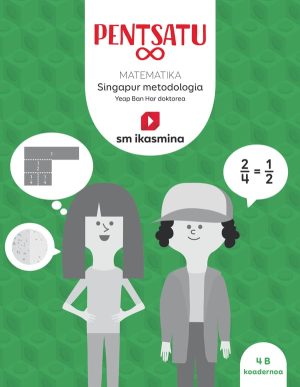 Portada del producto:  Liburua. Pentsatu infinito. Matematika. Metodología Singapur. Lehen Hezkuntza, 4
