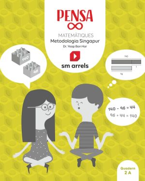 Portada del producto:  SD Alumno.  Pensa infinit. Matemàtiques. Metodología Singapur. 2 Primária. Arrels
