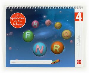 Portada del producto:  Lectoescritura 4, Pauta. La galaxia de las letras