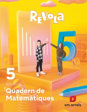 Portada del producto:  Quadern Matemàtiques. 5 Primària. Revola
