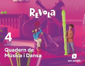 Portada del producto:  Quadern de Música i Dansa. 4 Primària. Revola
