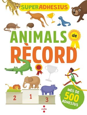 Portada del producto:  Superadhesius. Animals de Rècord