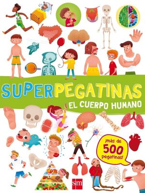 Portada del producto:  Superpegatinas El cuerpo humano