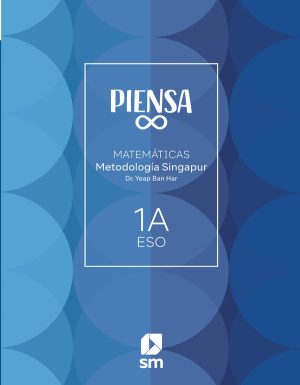 Portada del producto:  SDA. Piensa Infinito. Metodología Singapur. 1 Secundaria