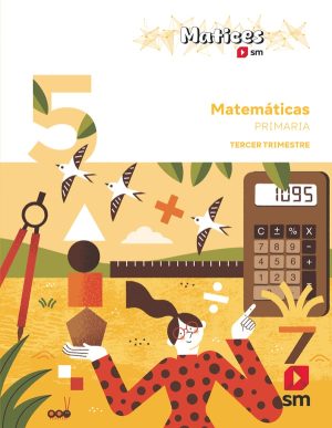 Portada del producto:  DA. Matemáticas. 5 Primaria. Trimestres. Matices