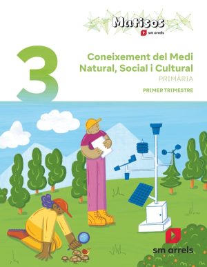 Portada del producto:  DA. Coneixement del Medi Natural, Social i Cultural. 3 Primària. Trimestres. Matisos. Arrels